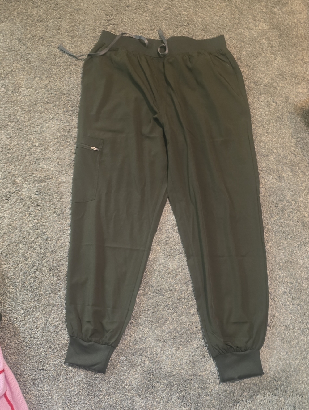 Men's Olive Green Scrub Set